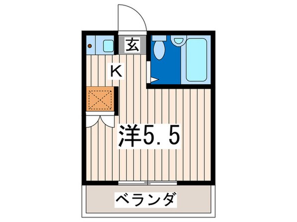 コーポ湘南の物件間取画像